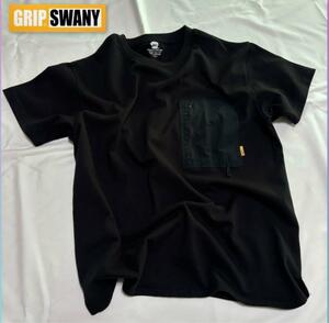 GRIP SWANY　ギアポケットTシャツ2.0　ブラック　メンズ　サイズ