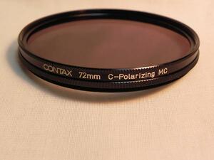 CONTAX 72mm C-Polarizing mc フィルター