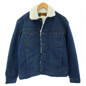 ラングラー WRANGLER WESTERN SHERPA LINED DENIM JACKET ボア デニムジャケット アウター M 青 ブルー 74255PW /TK ■GY30 メンズ