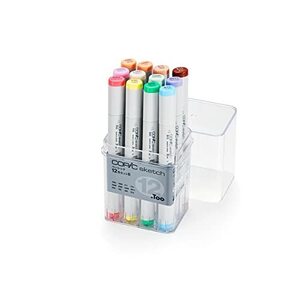 コピック(COPIC) Too コピック スケッチ ベーシック 12色セット B イラストマーカー マーカー マーカーペ