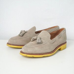 MARK MCNAIRY　マークマクナリー タッセルローファー ベージュ スウェード イギリス製