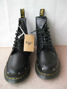 ★Dr.Martens 　メンズブーツ　1460 　STUD 2 　　8ホール　黒　　UK10　 EU45　　新品