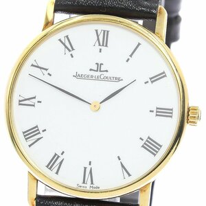 ジャガー・ルクルト JAEGER-LECOULTRE 111.1.09 クラシック ウルトラシン K18YG クォーツ メンズ _784946