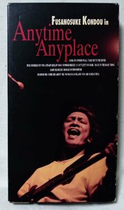 VHS 近藤房之助 ANYTHING ANYPLACE★ミュージックビデオ★ビデオ [7632CDN