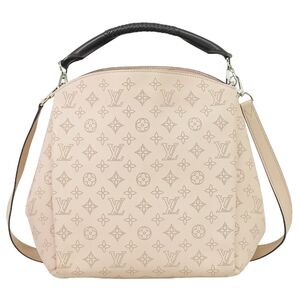 本物 ルイヴィトン LOUIS VUITTON LV バビロン PM モノグラムマヒナレザー 2WAY ショルダーバッグ マグノリア M50033