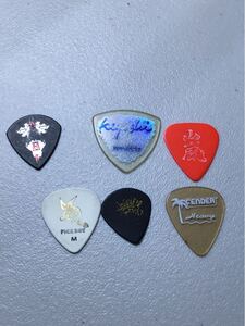 HIDE ラルク　山嵐　ピック　まとめて　 ギターピック Pick Fender HEAVY フェンダー ティアドロップ