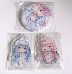 レア 希少 ♡♡ おもちもなか ♡♡ メルリリー ♡♡ アクスタ 缶バッジセット