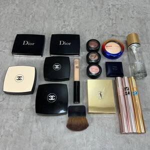 ブランド化粧品まとめ売り　CHANEL　シャネル Dior　イヴ・サンローラン MAC パレット　エサンシエル アイシャドウ マスカラ アイシャドウ