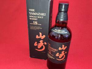 【北海道限定発送】サントリーシングルモルトウイスキー《山崎》18年