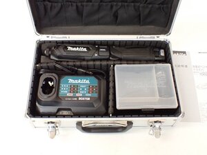 makita マキタ 充電式ペンインパクトドライバー TD022DSHXB バッテリー2個/充電器/説明書/ケース付き □ 70DEA-2