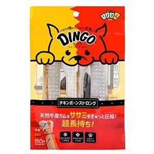 スペクトラムブランズジャパン 株式会社ディンゴ (Dingo) 犬 おやつ ミート・イン・ザ・ミドル チキンボーンストロングM3本入 牛皮の中に