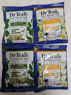 【新品　未使用】Dr Teals　入浴剤　エプソムソルト　100g☓4袋