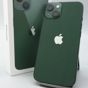 Apple iPhone13 128GB Green A2631 3K583J/A バッテリ100% ■SIMフリー★Joshin2655【1円開始・送料無料】