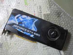 ビデオカード GeForce N680GTX PM2D2GD5 中古動作確認