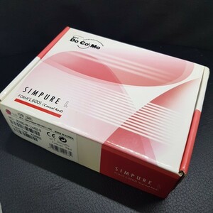 【未使用品】【送料無料】DoCoMo FOMA LGエレクトロニクス L600i Casual Red 製造番号：357895001144528