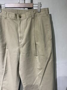 【即決】DOCEKRS ドッカーズ チノパンツ ツータック ベージュ Levi