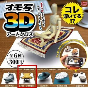 ■オモ写 3Dアートクロス■単品：(3)ドローンで空撮!