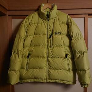 新品 BOTT Reversible Down Jacket L ボット リバーシブル ダウン ライム tttmsw Supreme North