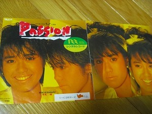 レンタルEP　パッション　１９８５，８月発売