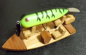 マグナムトーピ－ド　ヘドン(Heddon)　本山モデル　ホットタイガ－　レアモデル　未使用品 　