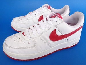 12323■美品 05年製 NIKE WMNS AIR FORCE 1 VALENTINES DAY ナイキ ウィメンズ エア フォース バレンタイン デイ 307109-165 US 8 25 バラ