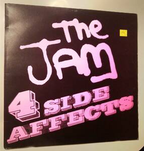 貴重4曲入り12インチ!The Jam/4SIDE AFFECTS LP ジャム　パンク　モッズ　PUNK MODS ポールウェラー