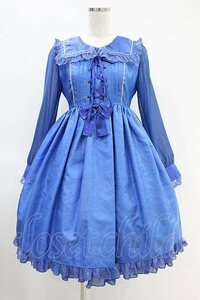 Angelic Pretty / Twinkle Skyワンピース Free ブルー H-24-05-26-021-AP-OP-NS-ZH