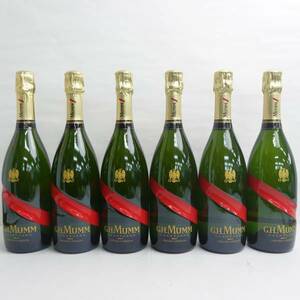 【6本セット】G.H.MUMM（マム）グラン コルドン ブリュット 12.5% 750ml T24E270029