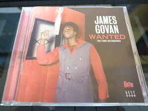 James Govan 「WANTED」ジェイムス・ゴヴァン「ウォンテッド」The Fame Recordingsザ・フェイム・レコーディングス