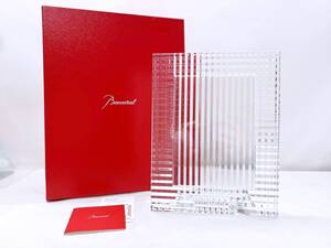 未使用保管　Baccarat　バカラ　アイ　フォトフレーム　スタンド　2814855　￥82500