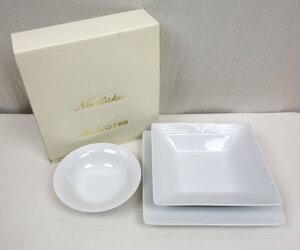 未使用 JAバンク新潟 Noritake ノリタケ お皿 プレート 3枚セット