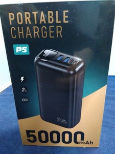 ポータブルチャージャー P5 50000mAh　未使用