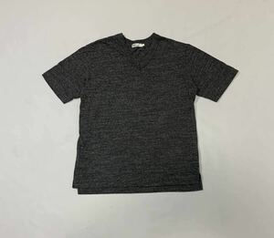 CRAFT // 半袖 Vネック Tシャツ・カットソー (杢ダークグレー系) サイズ L