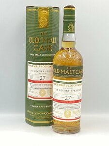 【同梱不可】 THE OLD MALT CASK オールド モルト カスク スペイサイド 27年 1992-2019 700ml 46.6%　未開栓 古酒 Z049184