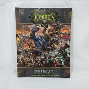 03912 【中古】 ルールブック WARMACHINE HORDES PRIMAL MKⅡ 英語版 English ver. PIP1033 Games Workshop Privateer Press ホーズ