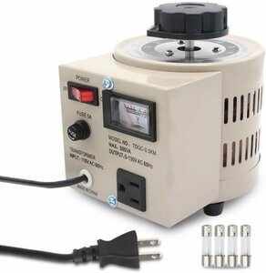 新品 電圧調整器 昇圧器 昇圧機 変圧器 500VA 0.5KVA 単相2線 0~130V ポータブルトランス 110V-130V 地域の電気製品を日本で使用