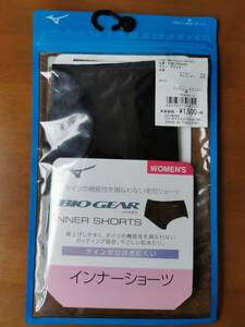 【新品未使用】MIZUNO BIOGEAR バイオギア インナーショーツ (K2MJ7D6009) サイズ/M カラー/ブラック