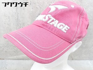 ◇ TOURSTAGE ツアーステージ キャップ 帽子 ピンク レディース