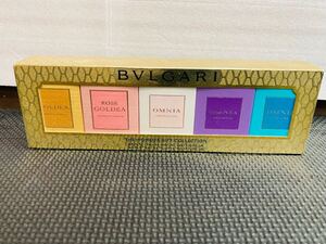 ◇ BVLGARI ブルガリ ウーマンズギフト コレクション ミニ香水 5ml フレグランス OMNIA PARABA 欠品 中古