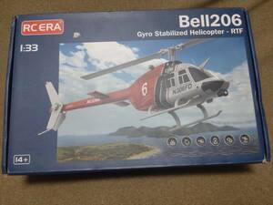 未使用　RC ERA C138 Bell206 6CHスケールヘリコプター　バッテリー1個　ラジコン