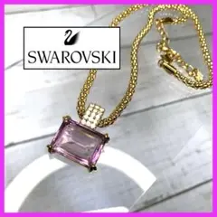 ⭐️Swarovski  正規品　スワロフスキー　ネックレス　ゴールド　ピンク