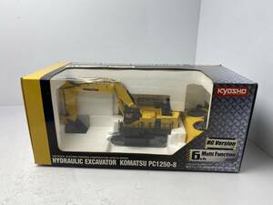 11/10★KYOSHO 京商★1/50 完全完成テーブルトップ IRC 建設機械シリーズ 油圧ショベル KOMATSU PC1250-8 ハイグレード仕様【中古/現状品】