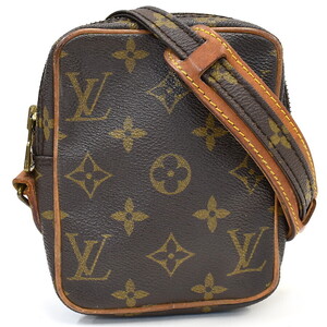 1円 ◆定価9.1万 美品 LOUIS VUITTON ルイヴィトン ショルダーバッグ ミニダヌーブ M45268 モノグラム ヴィンテージ◆E.Cses.oR-10