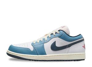 Nike Air Jordan 1 Low "White/Aegean Storm" 25cm HM3711-144