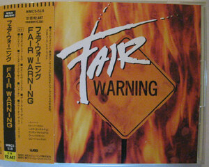 ◆CD◆FAIR WARNING／フェア・ウォーニング◆トミー・ハート／ヘルゲ・エンゲルケ◆帯有り国内盤