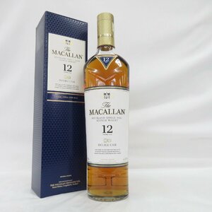 【未開栓】The MACALLAN ザ・マッカラン 12年 ダブルカスク ウイスキー 700ml 40% 箱付 11593558 0604