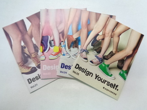 #1 2011～2012年 コンバース CONVERSE Design Yourself VOL.1 3 4 5 未使用品