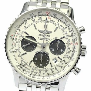 ブライトリング BREITLING AB0120 ナビタイマー01 クロノグラフ 日本限定 自動巻き メンズ 良品 _801922