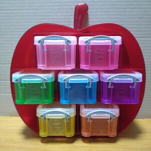 Really Useful Box イギリス リアリーユーズフルボックス 収納ケース 収納 ケース コレクション りんご フルーツ 果物 apple collection