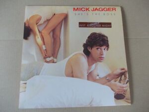 P1606　即決　LPレコード　ミック・ジャガー　MICK JAGGER『SHE